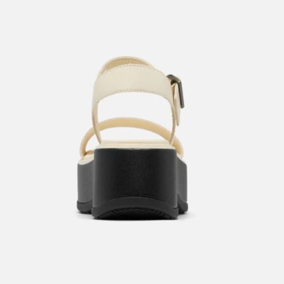 NEW Sorel Dayspring Ankle Strap Platform Sandals - Leather For Women 252 - Picture 7 of 13